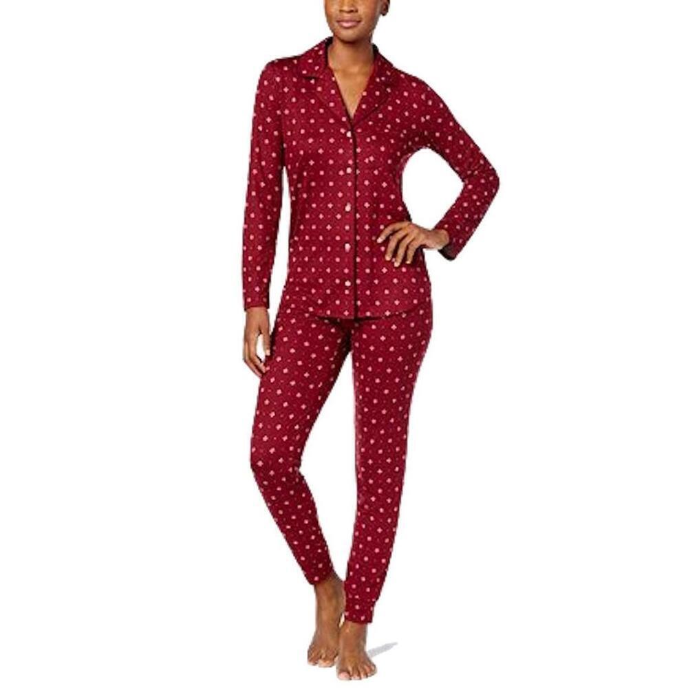 Alfani Womens Super-Soft 2 Piece Pajama Set Size 3XL
